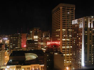 Le centre de Seattle : by Night